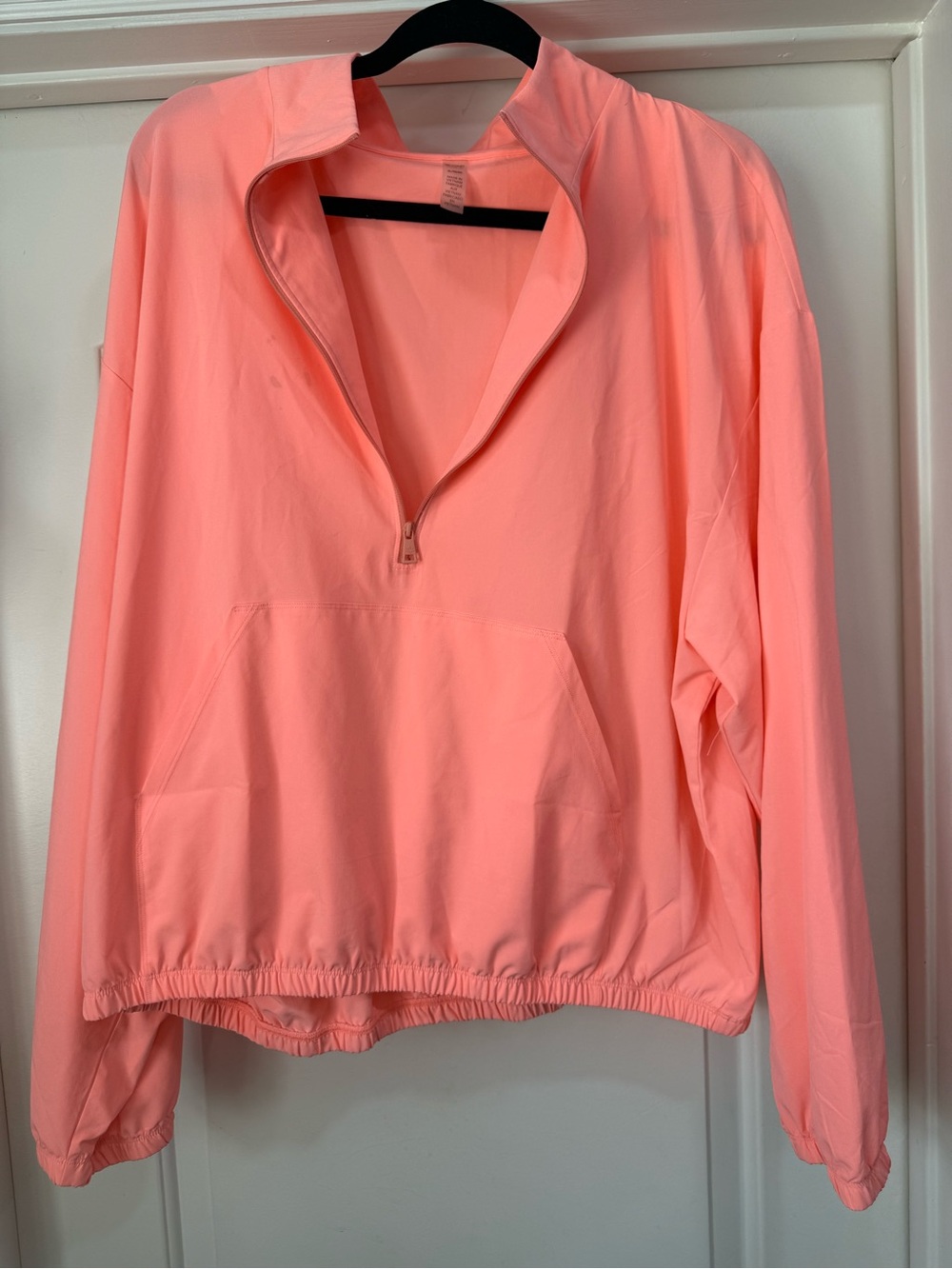 Beyond Yoga Coral half zip size xl